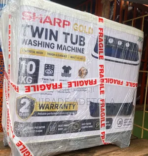 10kg Sharp Gold Washing Machine Washes Duvet
