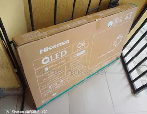 Hisense 43" Smart TV – Immersive Viewing Experience