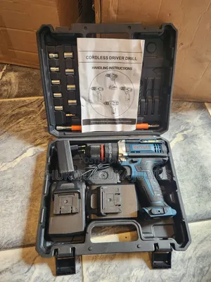 Bosch Cordless Driver Drill Set – Complete Kit With 2 Batteries