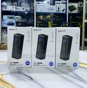 9% OFF HAVIT PB50 27000mAh Power Bank 140W PD Fast Charging
