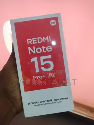 New Xiaomi Redmi Note 15 Pro+ 512 GB Black