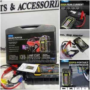 Konfulon Multi-Purpose Jumpstarter and Tyre Pump (Model A16)