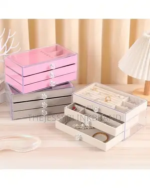 3 Layers Jewelry Box