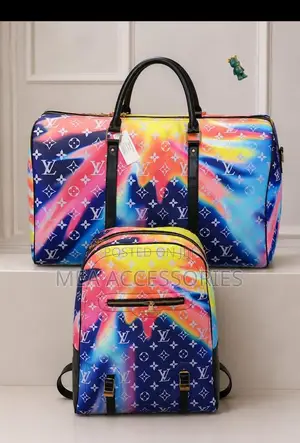 LV Duffel Bag and Backpack Set