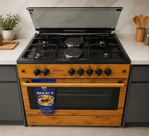 6 Burner Mazi Standing Gas Cooker With Oven