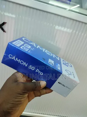 New Tecno Camon 50 Pro 256 GB Black