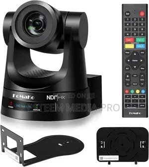 FoMaKo KN30A Pro NDIHX3 HDMI/3G-SDI AI Auto-Tracking PTZ Camera Black)