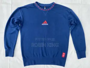 Adidas Arsenal F C Crewneck Pullover Sweatshirt Size Large L