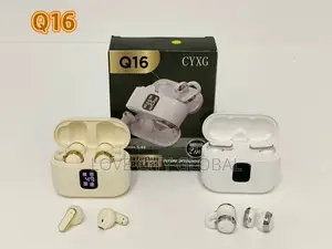 CYXG Q16 Earphone TWS Bluetooth 5.3 2in1 Earbuds Wit LED Touch Control