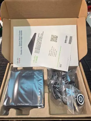 Cisco SPA112 VoIP/SIP ATA/Telephone Adapter W/ 2-FXS Ports