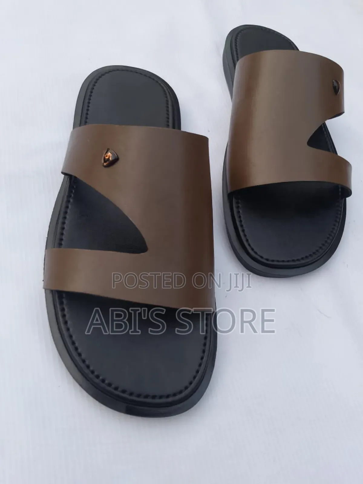 Men's Hand-Made Leather and Skin Slippers/ ABI'S STORE