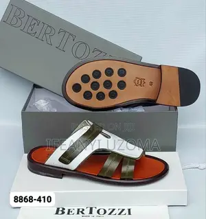 Classic Leather Designer Slippers