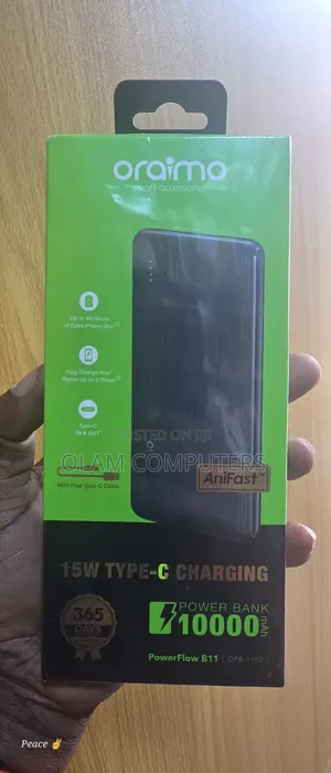 Oraimo 15W Type-C Charging 10000mAh