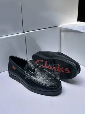 Executive Men's Clark's Loafers Black