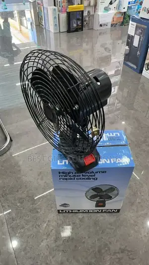 Dual Battery Lithium Ion Fan