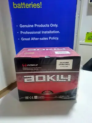 Original China 62Ah Car Battery | Aokly | 6-Month Warranty
