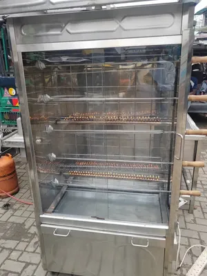 Stainless Steel Commercial Rotisserie Chicken Grill Machine