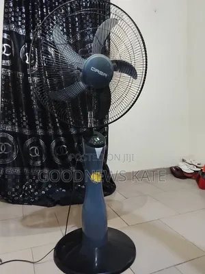Qasa 18" Rechargeable Standing Fan + USB | 12V Battery | ₦60,000