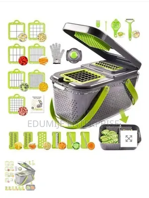 22 Pieces Vegetable Slicer