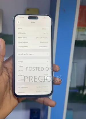 Apple iPhone 15 Pro Max 512 GB Silver