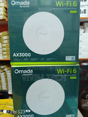 Tplink EAP650 Ax3000 Omada Wifi 6 Ceiling Mount Access Point
