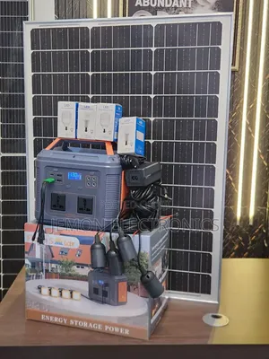 550w Solar Generator With 100w Solar Panel