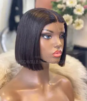 8” SDD Vietnam Bone Straight Wig With 2by6 Closure