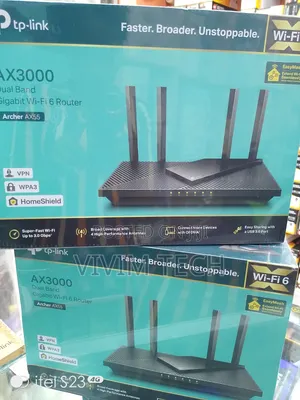 Tplink AX3000 Archer Ax55 Dual Band Gigabit Wifi 6 Router