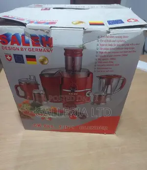 Never Used Saleh (Design by Germany) CK-888 7-in-1 Blender 1800W