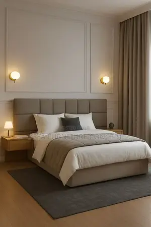 Chairs Bed Walldrop and Kitchen Cabinet