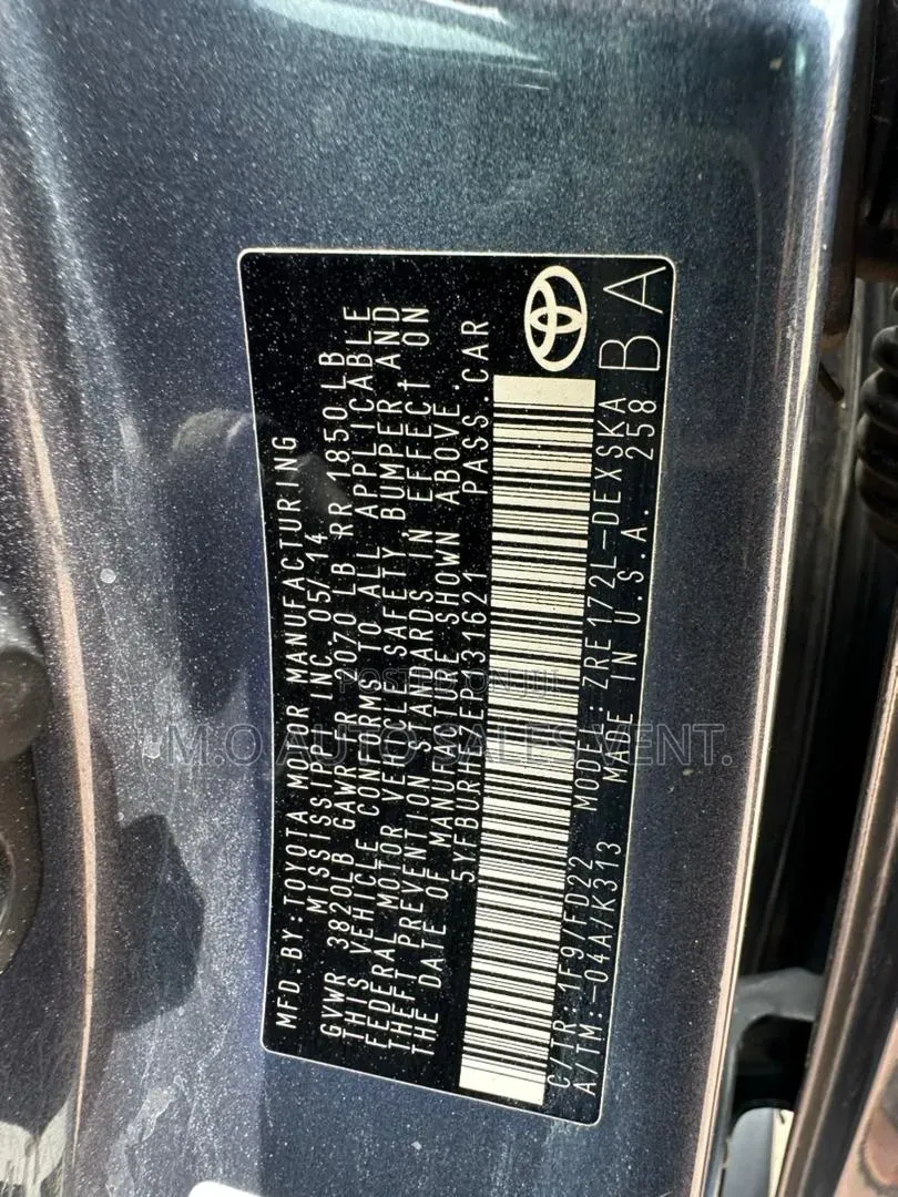 Toyota Corolla 2014 Gray