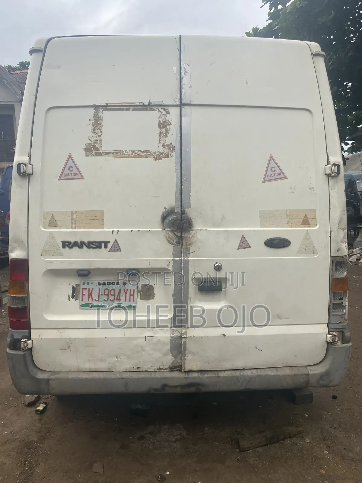 Ford Transit 2002 White