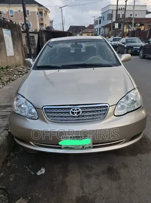 Toyota Corolla 2007 Gold