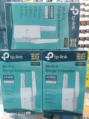 Tplink AX3000 RE705X Dual Band Wifi 6 Range Extender