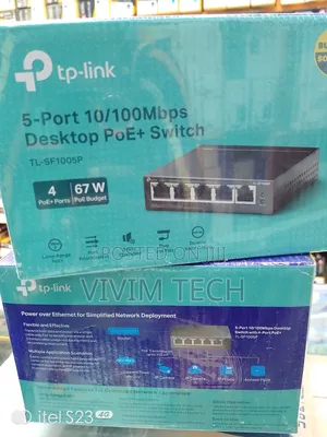 Tplink TL-SF1005P 5ports 10/100mbps Desktop POE+ Switch