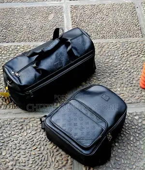 Louis Vuitton Quality Luxury Genuine Leather Duffle Bag/Backpack