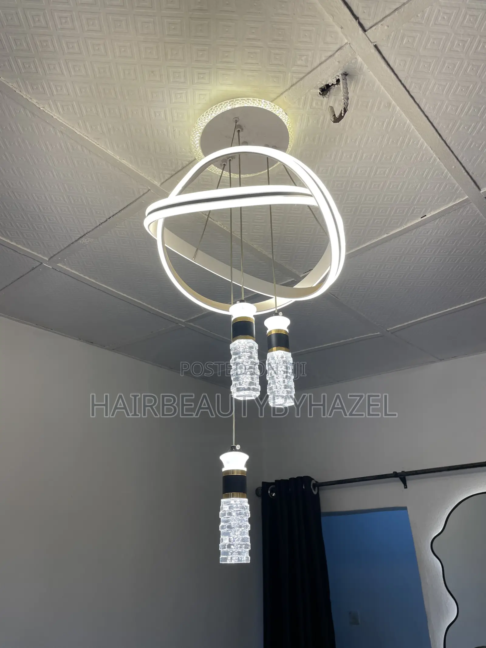 Modern LED Ring Chandelier