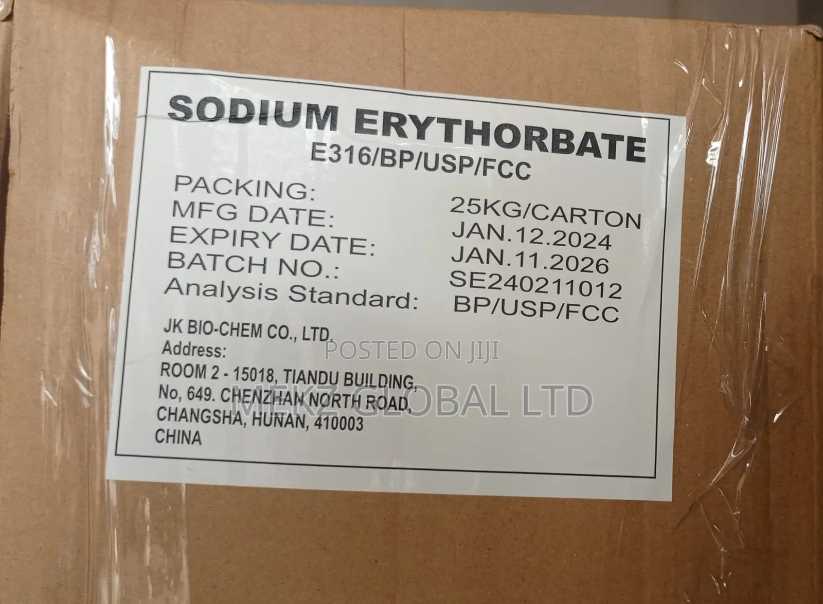 Sodium Erythorbate