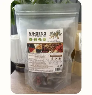 Ginseng Five Treasure Tea 100g, 5g and 20bags in a Pack