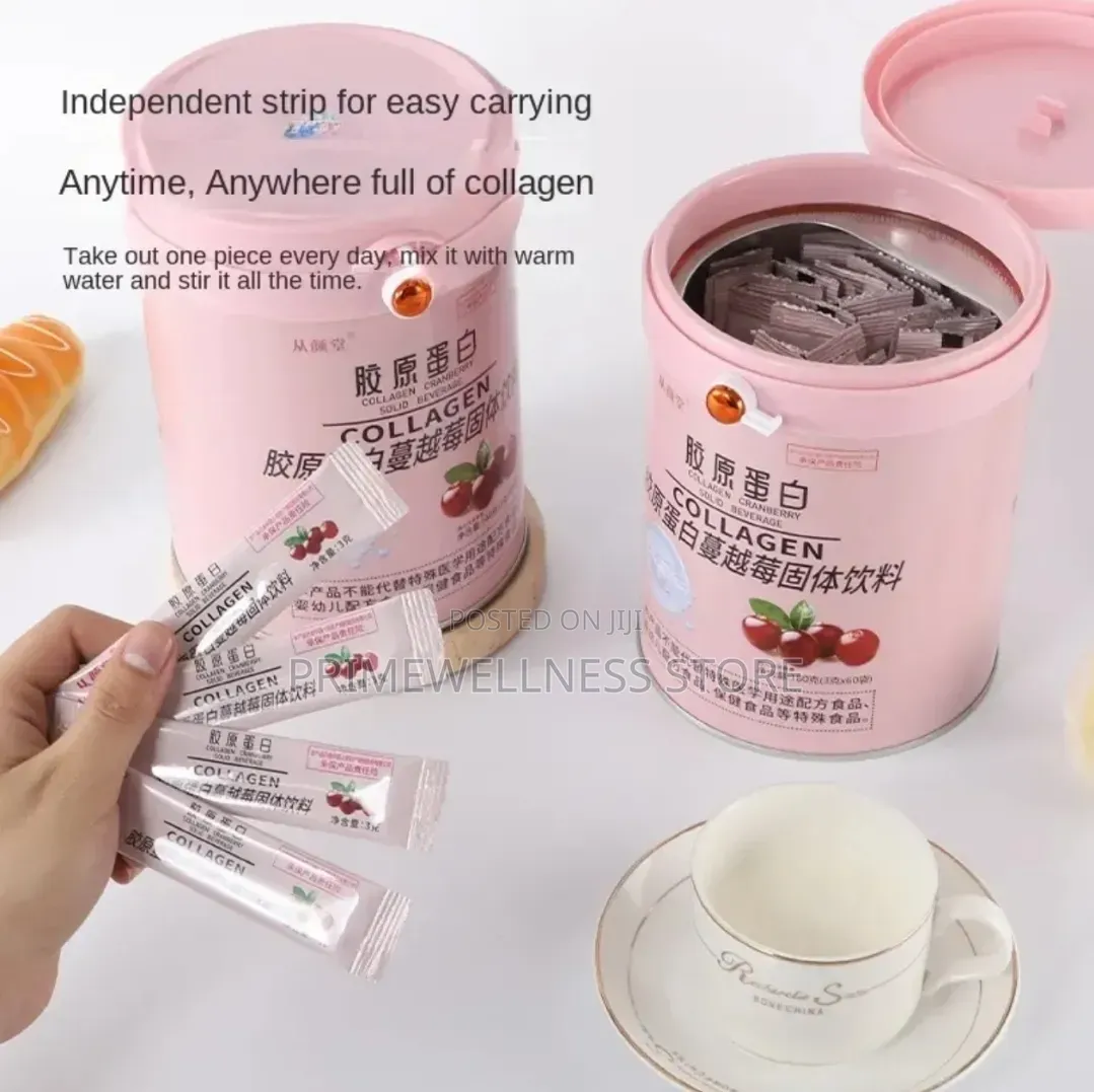 Collagen Cranberry Solid Beverage Powder