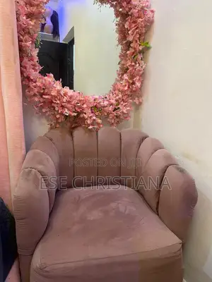 One Sitter Pink Color Chair