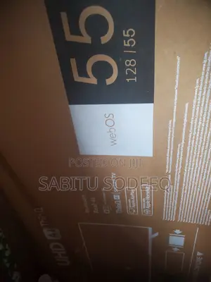 Title: Neatly Used 55" LG Smart TV – 9 Months Old (Perfect Condition)