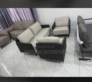 Modern 4-Piece Metal Conversation Furniture Set,
