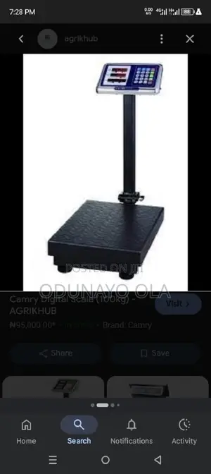Durable and Strong 100kg Digital Scale