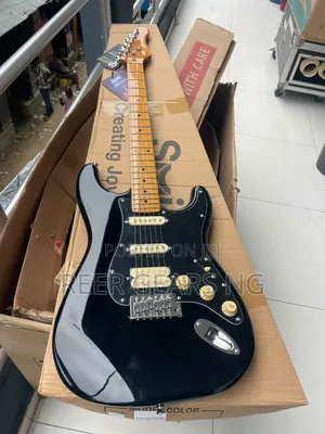 Smiger LG 2 Pro Black Stratocaster Guitar