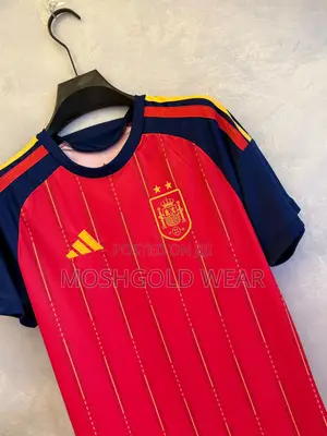 *World Champion Two Star Spain Home Kit Now Available in Store