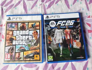 Clean Used PS5 Discs (FC 26 GTA V) – Working Perfectly