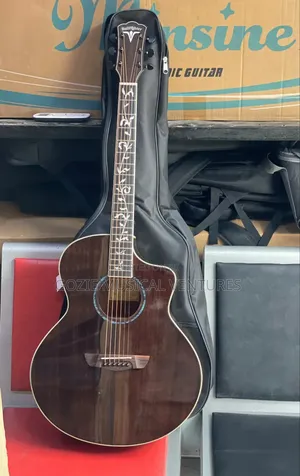 Bullfighter 40" Semi Acoustic Guitar It Comes With Bag and Cable Fine