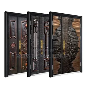 High Quality 4ft / 7ft Copper Cast Security Entrance Doors