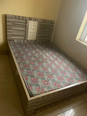 41/2 Bedframe and Mattress in Good Condition